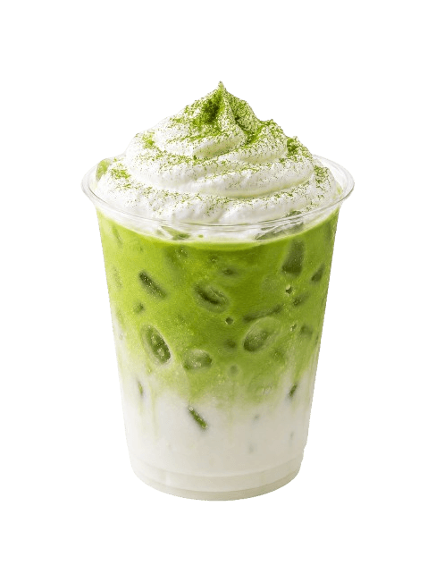Matcha cloud latte
